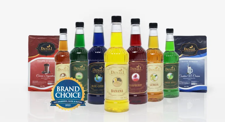 Unggul dalam Kategori Syrup Gourmet, Denali Memenangkan Brand Choice Award 2022