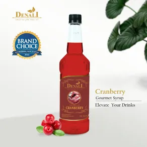 supplier Syrup Denali Cranberry Syrup