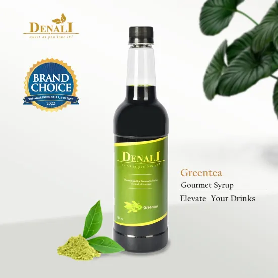 Denali Green Tea Syrup 1