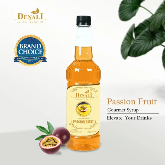 Denali Passion Fruit Syrup 1