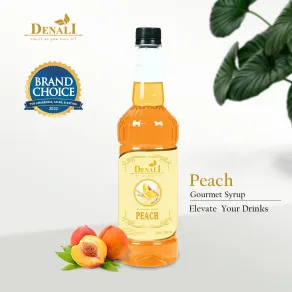 supplier Syrup Denali Peach Syrup