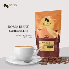 supplier Coffee Scuro Coffee Rossa 200gr