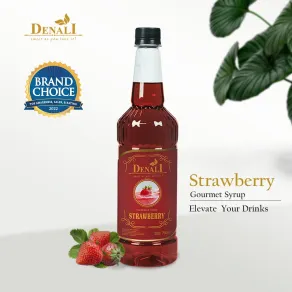 supplier Syrup Denali Strawberry Syrup