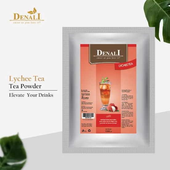 Denali Lychee Tea Powder 1