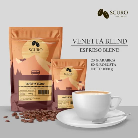Scuro Coffee Venetta 1 kg 1