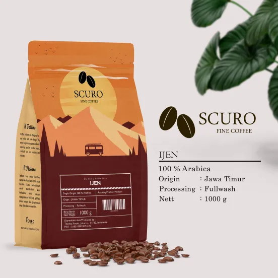 Scuro Coffee Ijen 1 kg 1